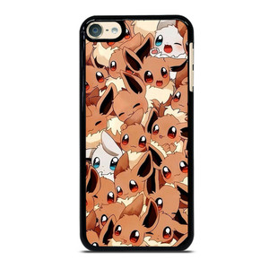 EEVEE POKEMON POCKET MONSTERS COLLAGE iPod Touch 6 Case Cover