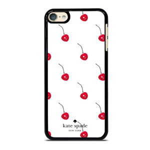 KATE SPADE NEW YORK LOGO CHERRIES iPod Touch 6 Case Cover
