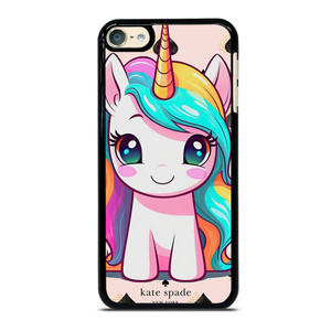 KATE SPADE NEW YORK LOGO PRETTY UNICORN iPod Touch 6 Case Cover