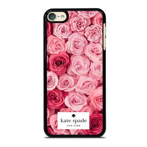 KATE SPADE NEW YORK ROSE PINK RED iPod Touch 6 Case Cover