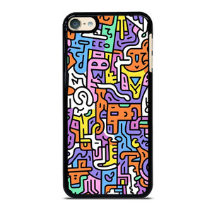 KEITH HARING ART COLORFUL STYLE iPod Touch 6 Case Cover