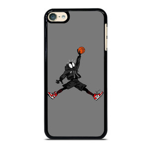 MILES MORALES SPIDERMAN SPIDER VERSE AIR JORDAN NIKE iPod Touch 6 Case Cover
