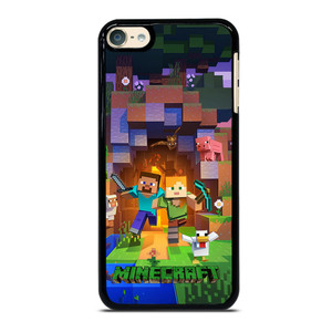 MINECRAFT GAMES WALLPAPER iPod Touch 6 Case Cover