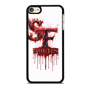 SAN FRANCISCO 49ERS FOOTBALL BLOODY LOGO iPod Touch 6 Case Cover