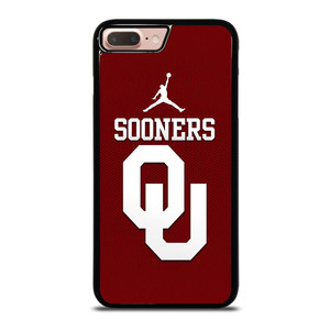 AIR JORDAN OKLAHOMA SOONERS UNIVERSITY FOOTBALL TEAM LOGO iPhone 7 / 8 Plus Case Cover