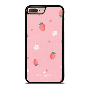 KATE SPADE NEW YORK LOGO STRAWBERRIES iPhone 7 / 8 Plus Case Cover