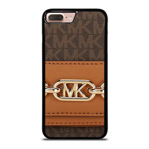 MICHAEL KORS MK LOGO BROWN BAG iPhone 7 / 8 Plus Case Cover