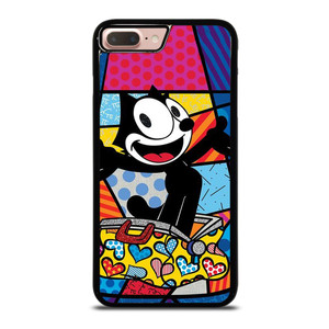 ROMERO BRITTO FELIX THE CAT ART iPhone 7 / 8 Plus Case Cover