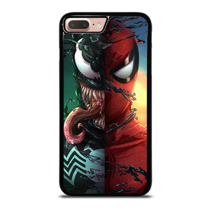 VENOM V SPIDERMAN FACE SUPERHERO MARVEL COMICS iPhone 7 / 8 Plus Case Cover