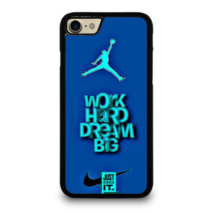 AIR JORDAN NIKE WORK HARD DREAM BIG iPhone 7 / 8 Case Cover