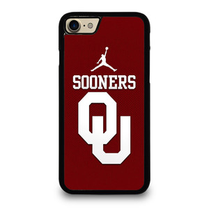 AIR JORDAN OKLAHOMA SOONERS UNIVERSITY FOOTBALL TEAM LOGO iPhone 7 / 8 Case Cover