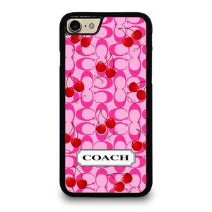 COACH NEW YORK LOGO CHERRY iPhone 7 / 8 Case Cover