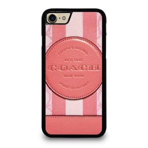 COACH NEW YORK LOGO PINK WALLET iPhone 7 / 8 Case Cover