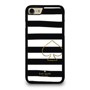 KATE SPADE NEW YORK BLACK STRIPES iPhone 7 / 8 Case Cover