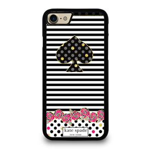 KATE SPADE NEW YORK LOGO STRIPES POLKADOTS iPhone 7 / 8 Case Cover