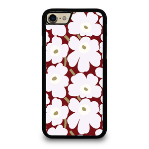MARIMEKO HERITAGE WHITE RED FLOWER iPhone 7 / 8 Case Cover