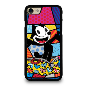 ROMERO BRITTO FELIX THE CAT ART iPhone 7 / 8 Case Cover