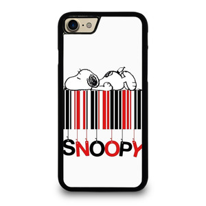 SNOOPY THE PEANUTS CARTOON BARCODE iPhone 7 / 8 Case Cover