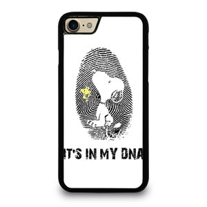 SNOOPY THE PEANUTS FINGER PRINT MY DNA iPhone 7 / 8 Case Cover