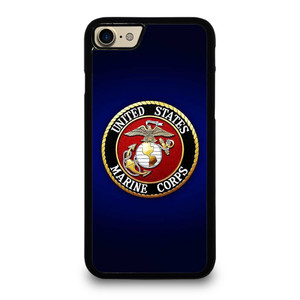 UNITED STATES US MARINE CORPS LOGO BLUE iPhone 7 / 8 Case Cover