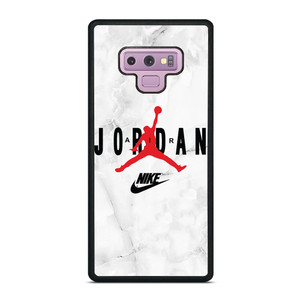 AIR JORDAN NIKE SHOES LOGO MARBLE Samsung Galaxy Note 9 Case Cover