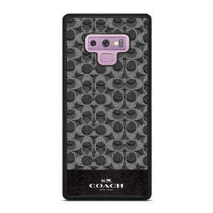 COACH NEW YORK LOGO DARK GREY Samsung Galaxy Note 9 Case Cover COACH NEW YORK LOGO DARK GREY Samsung Galaxy Note 9 Case Cover