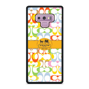 COACH NEW YORK LOGO LUXURY FASHION Samsung Galaxy Note 9 Case Cover COACH NEW YORK LOGO LUXURY FASHION Samsung Galaxy Note 9 Case Cover