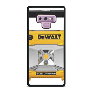 DEWALT TOOL LOGO LED WORK LIGHT Samsung Galaxy Note 9 Case Cover