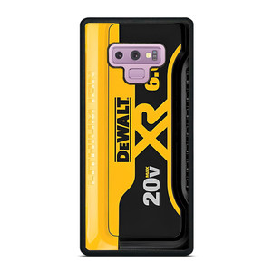 DEWALT TOOL LOGO LITHIUM BATTERY Samsung Galaxy Note 9 Case Cover