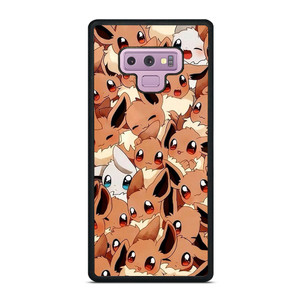 EEVEE POKEMON POCKET MONSTERS COLLAGE Samsung Galaxy Note 9 Case Cover EEVEE POKEMON POCKET MONSTERS COLLAGE Samsung Galaxy Note 9 Case Cover