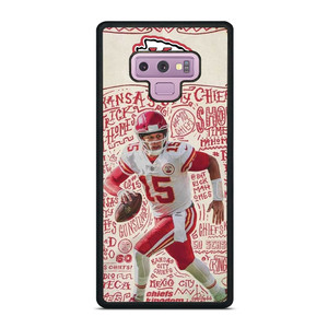 KANSAS CITY CHIEFS 15 PATRICK MAHOMES Samsung Galaxy Note 9 Case Cover