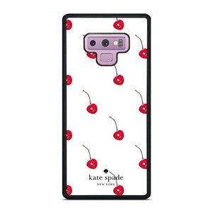 KATE SPADE NEW YORK LOGO CHERRIES Samsung Galaxy Note 9 Case Cover