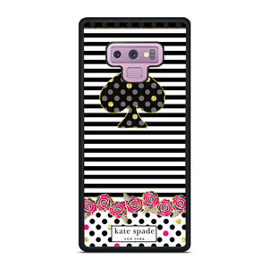 KATE SPADE NEW YORK LOGO STRIPES POLKADOTS Samsung Galaxy Note 9 Case Cover KATE SPADE NEW YORK LOGO STRIPES POLKADOTS Samsung Galaxy Note 9 Case Cover