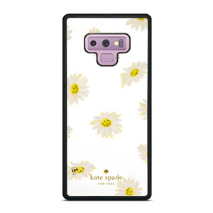 KATE SPADE NEW YORK LOGO SUN FLOWERS ICON Samsung Galaxy Note 9 Case Cover
