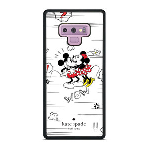 KATE SPADE NEW YORK LOGO X MICKEY MINNIE MOUSE DISNEY Samsung Galaxy Note 9 Case Cover KATE SPADE NEW YORK LOGO X MICKEY MINNIE MOUSE DISNEY Samsung Galaxy Note 9 Case Cover