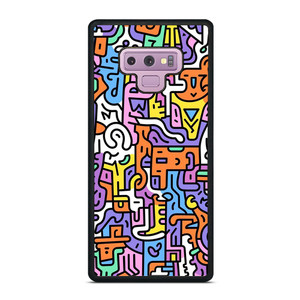 KEITH HARING ART COLORFUL STYLE Samsung Galaxy Note 9 Case Cover