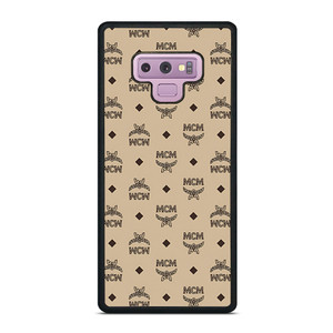MCM MICHAEL CROMER MUNICH LOGO ICONS Samsung Galaxy Note 9 Case Cover MCM MICHAEL CROMER MUNICH LOGO ICONS Samsung Galaxy Note 9 Case Cover