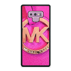 MICHAEL KORS MK LOGO PINK GOLD EMBLEM Samsung Galaxy Note 9 Case Cover