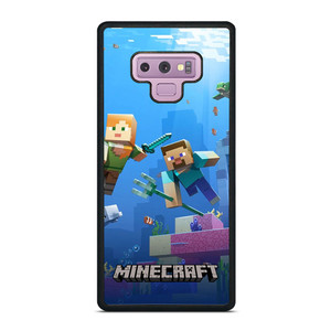 MINECRAFT GAMES UNDER WATER Samsung Galaxy Note 9 Case Cover