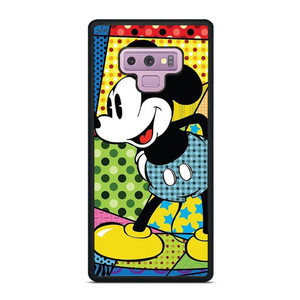 ROMERO BRITTO MICKEY MOUSE ART Samsung Galaxy Note 9 Case Cover