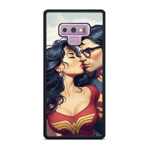 SUPERMAN WONDER WOMAN KISSING Samsung Galaxy Note 9 Case Cover