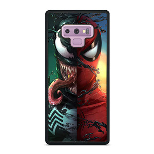 VENOM V SPIDERMAN FACE SUPERHERO MARVEL COMICS Samsung Galaxy Note 9 Case Cover
