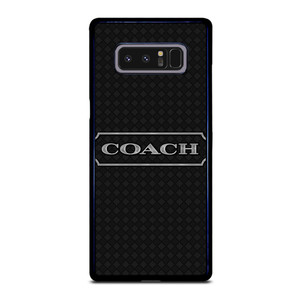 COACH NEW YORK LOGO BLACK Samsung Galaxy Note 8 Case Cover