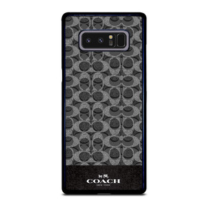 COACH NEW YORK LOGO DARK GREY Samsung Galaxy Note 8 Case Cover COACH NEW YORK LOGO DARK GREY Samsung Galaxy Note 8 Case Cover