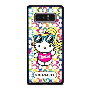 COACH NEW YORK LOGO HELLO KITTIE BARBIE Samsung Galaxy Note 8 Case Cover COACH NEW YORK LOGO HELLO KITTIE BARBIE Samsung Galaxy Note 8 Case Cover