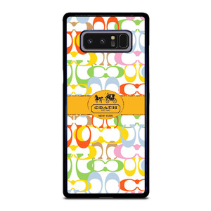 COACH NEW YORK LOGO LUXURY FASHION Samsung Galaxy Note 8 Case Cover