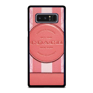 COACH NEW YORK LOGO PINK WALLET Samsung Galaxy Note 8 Case Cover