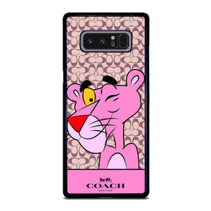 COACH NEW YORK LOGO X PINK PANTHER Samsung Galaxy Note 8 Case Cover