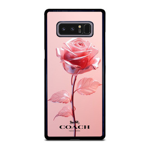 COACH NEW YORK PINK ROSE Samsung Galaxy Note 8 Case Cover
