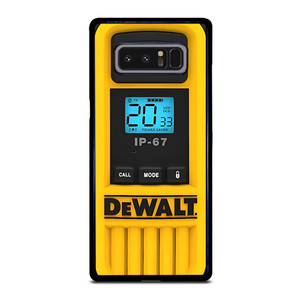 DEWALT TOOL LOGO HEAVY DUTY WALKIE TALKIE Samsung Galaxy Note 8 Case Cover